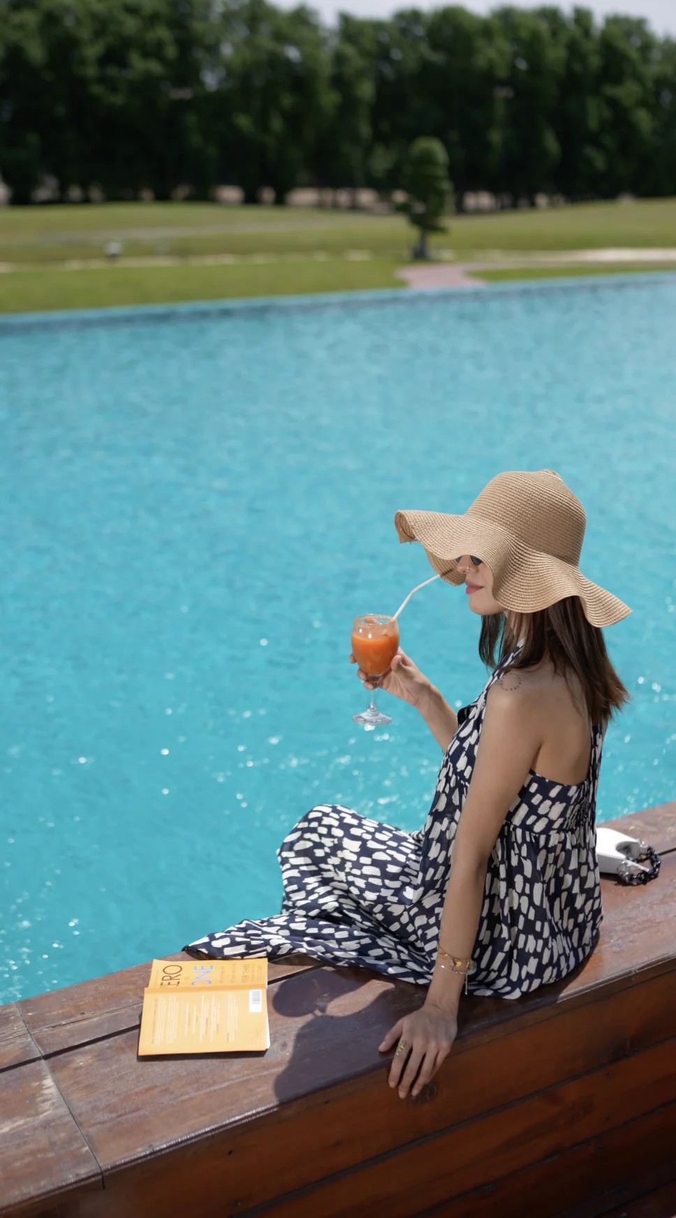 Poolside lifestyle